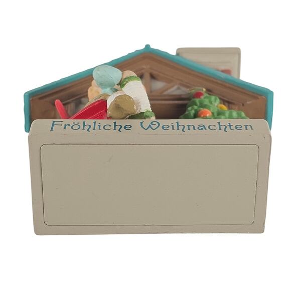 Hallmark Keepsake Christmas Ornament Germany 1989 Windows of the World QX462-5 - Picture 5 of 14